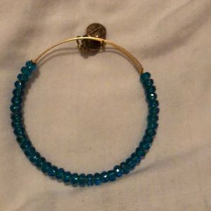 Alex and Ani Blue Beaded Bracelet